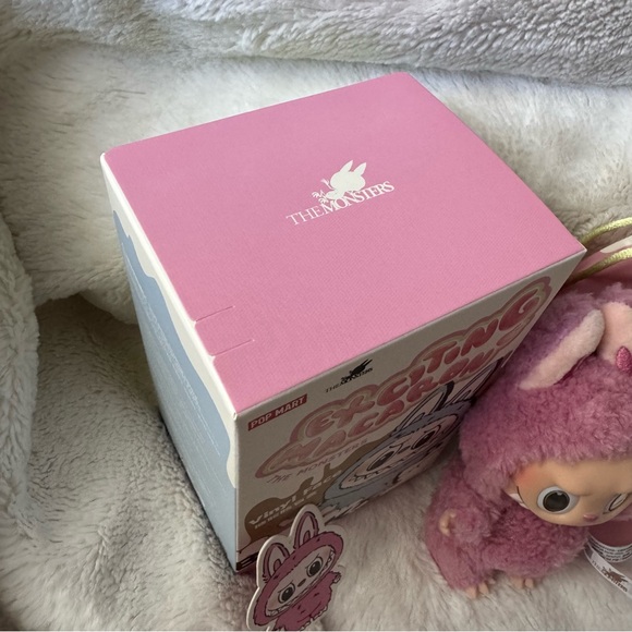 Authentic Lychee berry pop now labubu Exciting Macaron Vinyl Face Toy - Picture 3 of 5